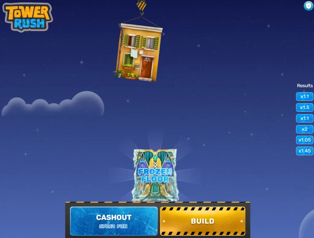 Tower Rush Frozen Floor Bonus
